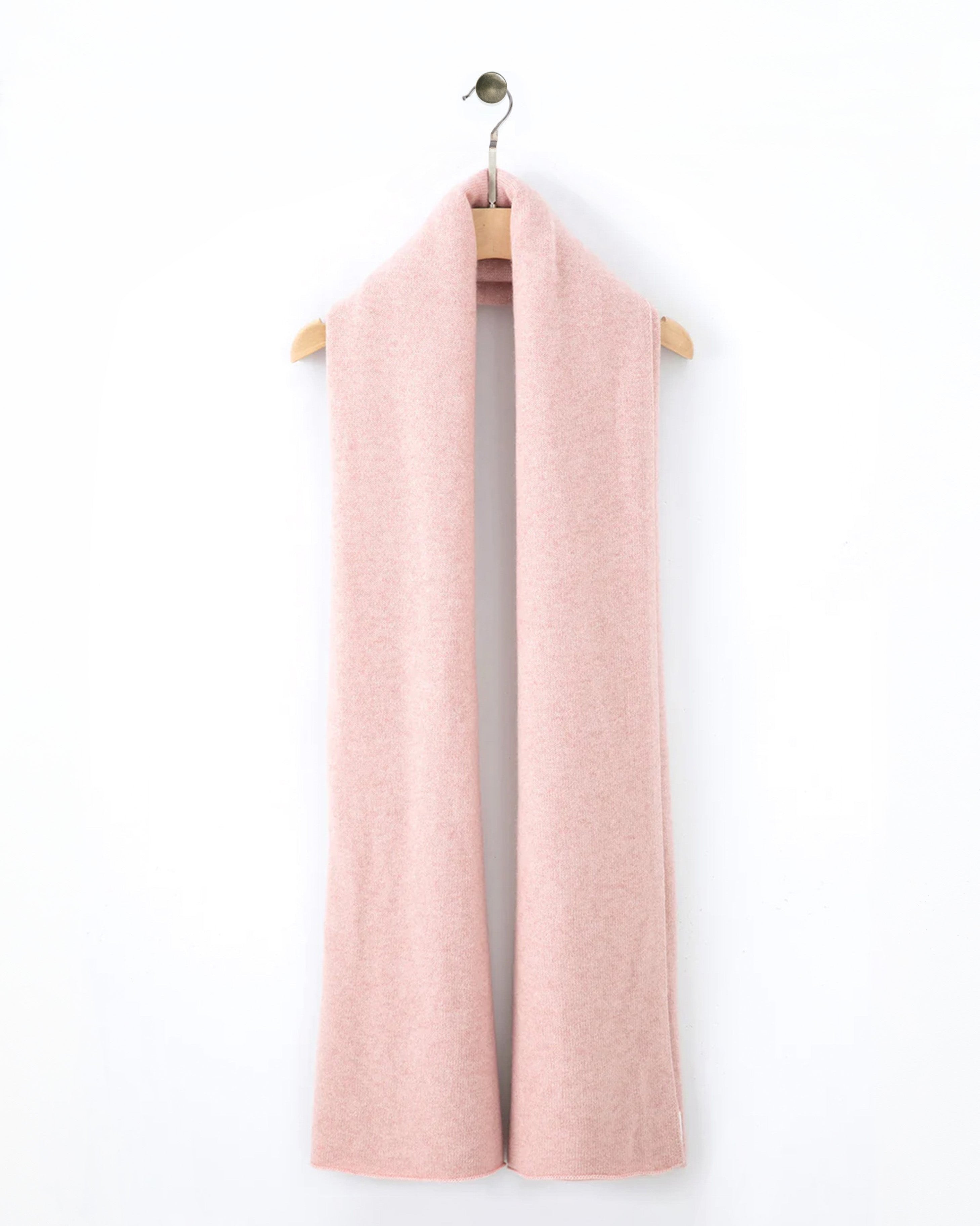 N.51 CASHMERE BLEND BLANKET WRAP - ROSE