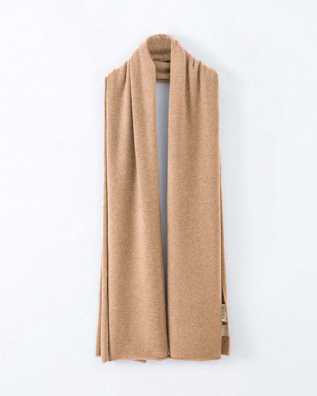 N.51 100% CASHMERE BLANKET WRAP - TAN