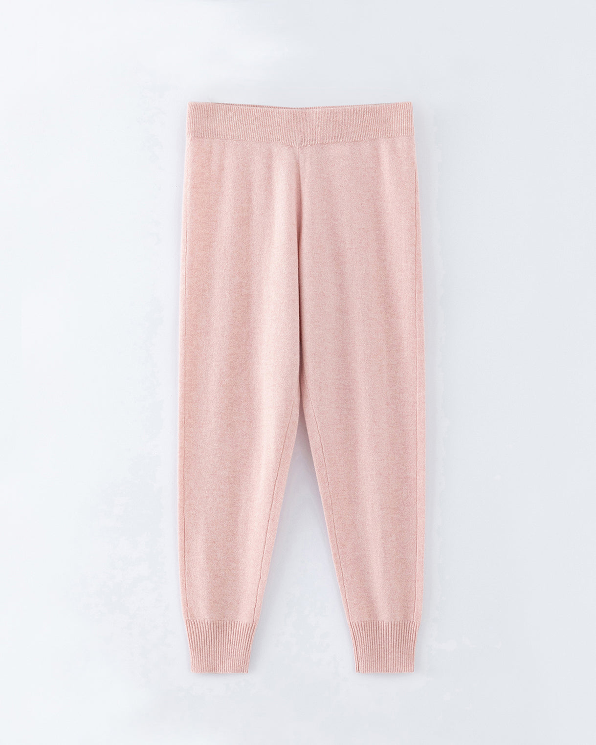 N.46 100% CASHMERE CLASSIC TRACK PANT - ROSE - Only XS, S Left