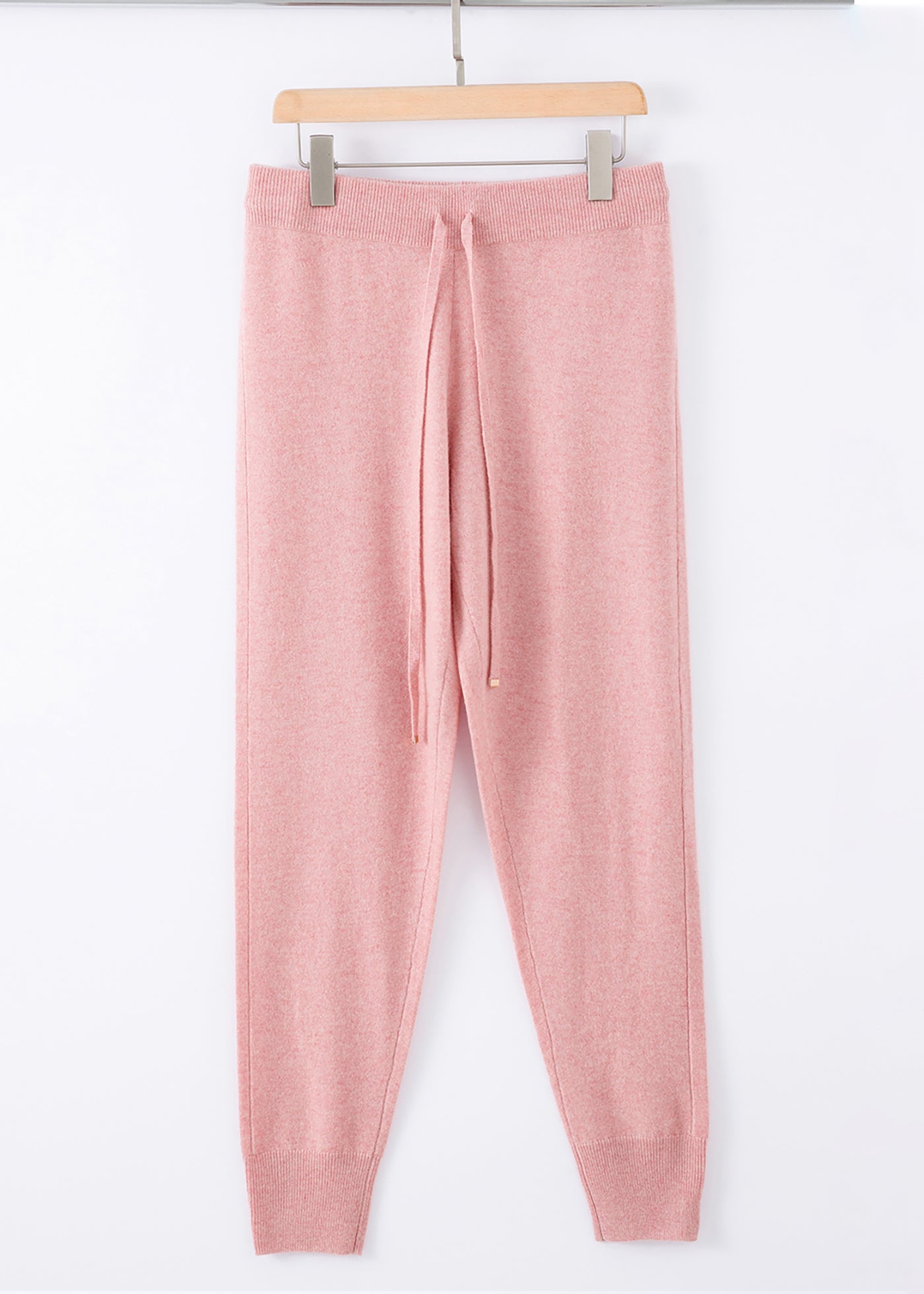 N.46 ALEGER 100% 羊绒经典运动裤 - 黄褐色