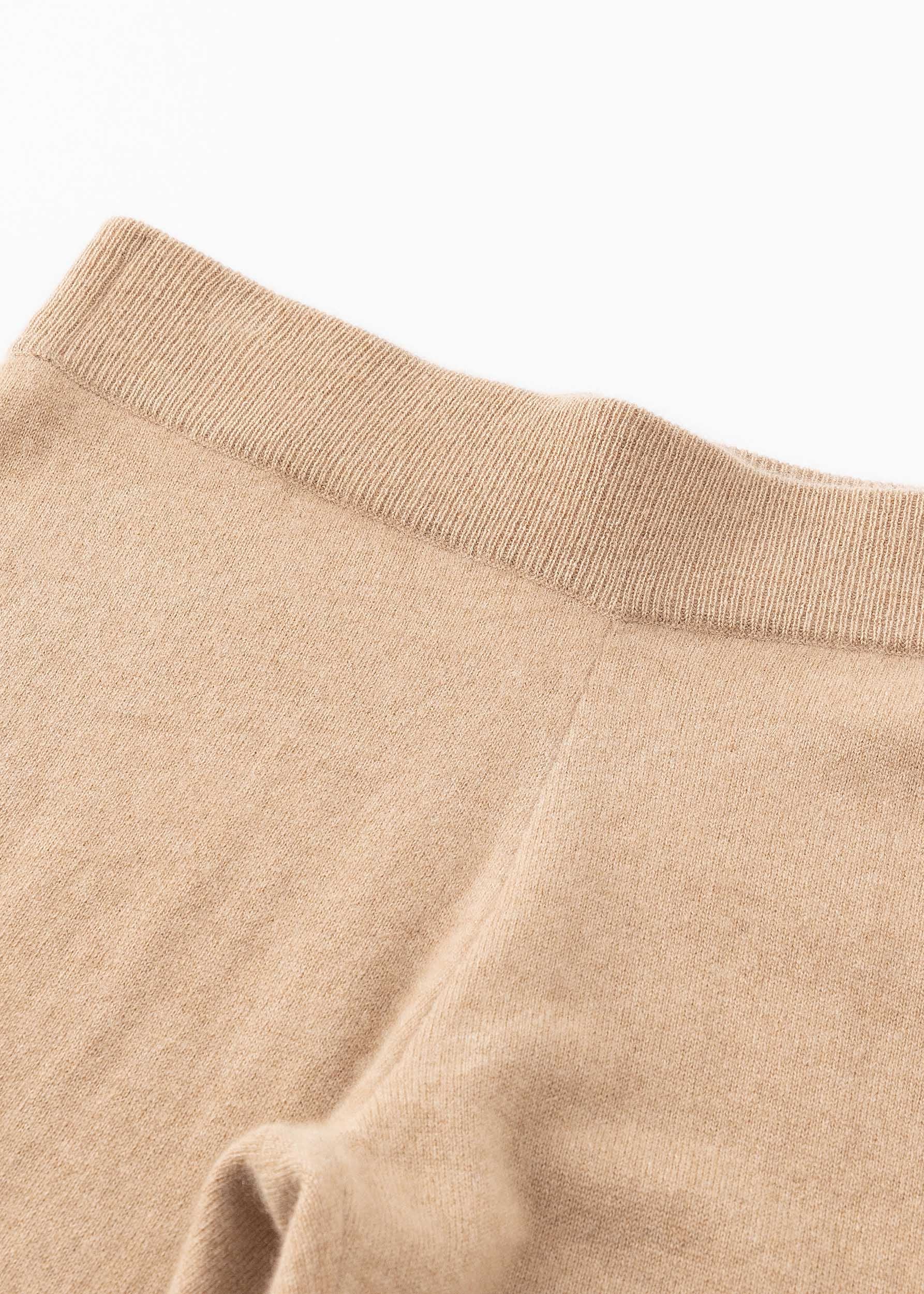 Pantalon de survêtement classique N.46 ALEGER 100% cachemire - TAN