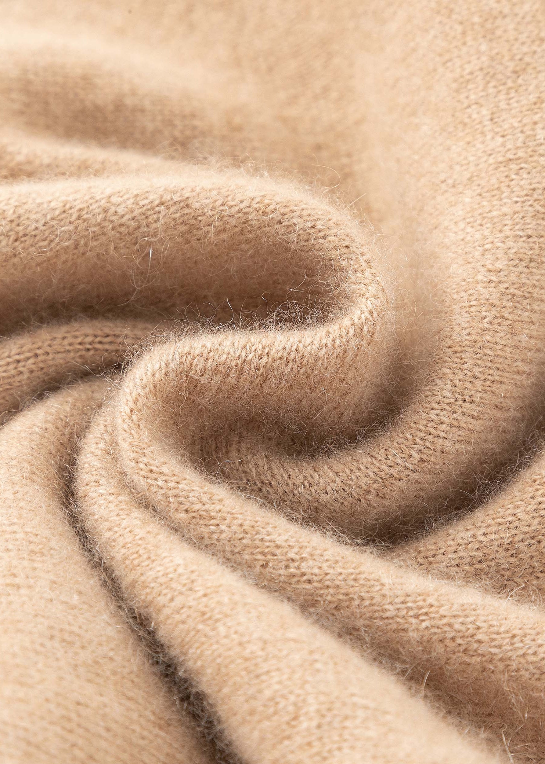 Pantalon de survêtement classique N.46 ALEGER 100% cachemire - TAN