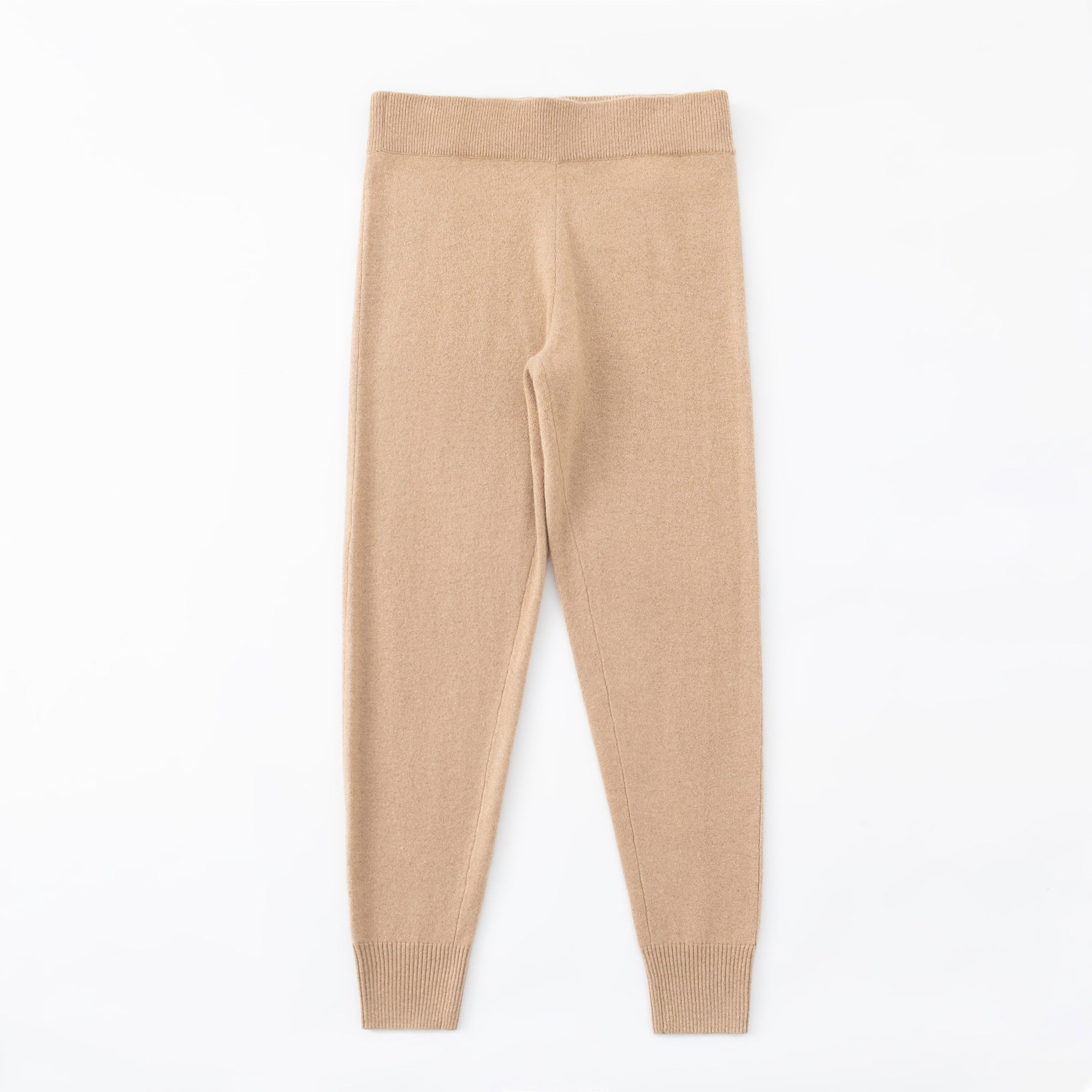 N.46 ALEGER 100% Cashmere Classic Track Pant - TAN