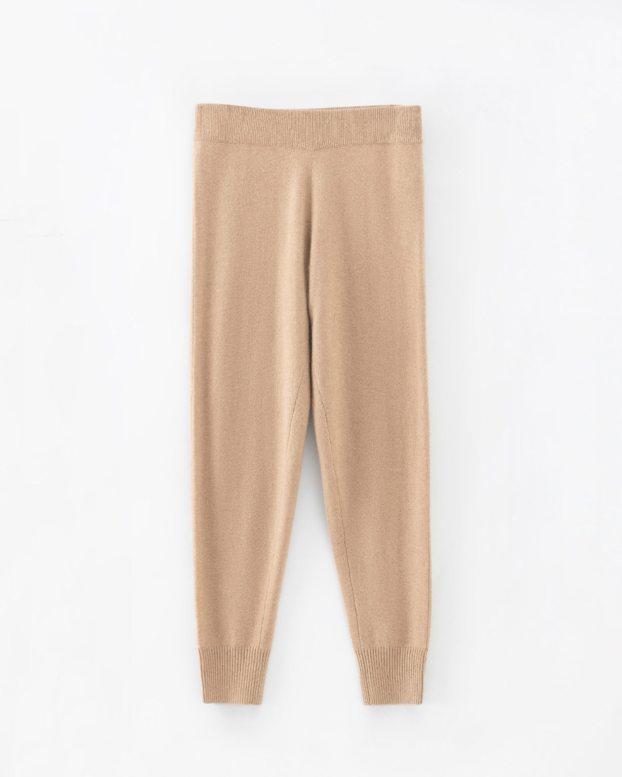 N.46 ALEGER 100% Cashmere Classic Track Pant - TAN