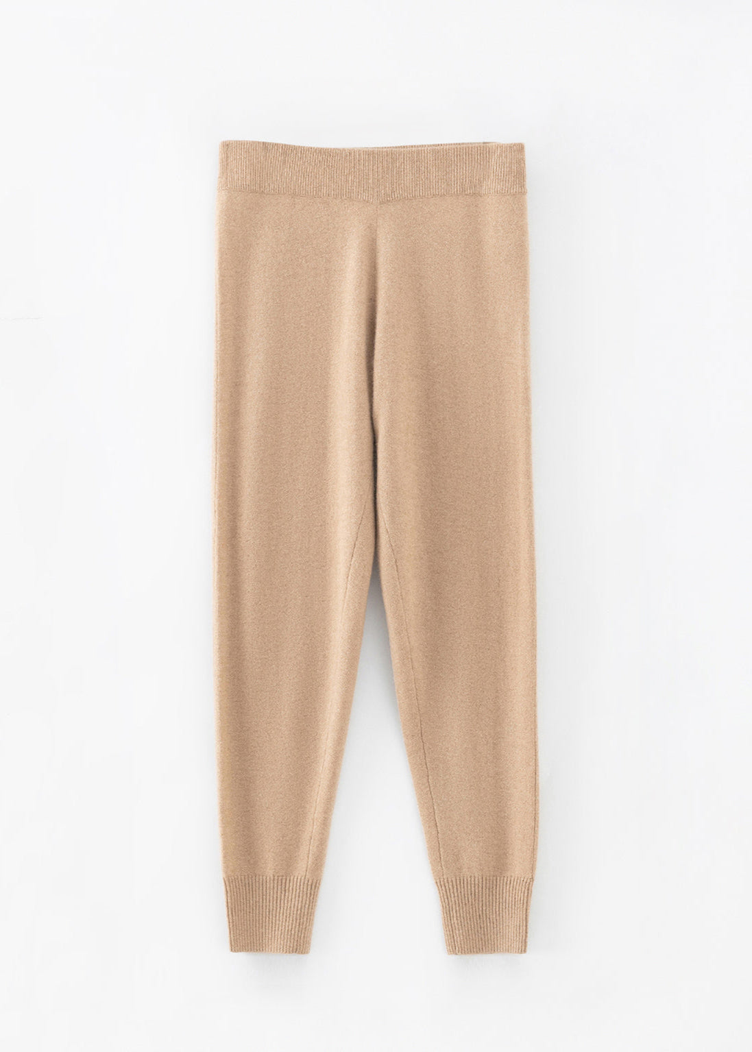 Pantalon de survêtement classique N.46 ALEGER 100% cachemire - TAN