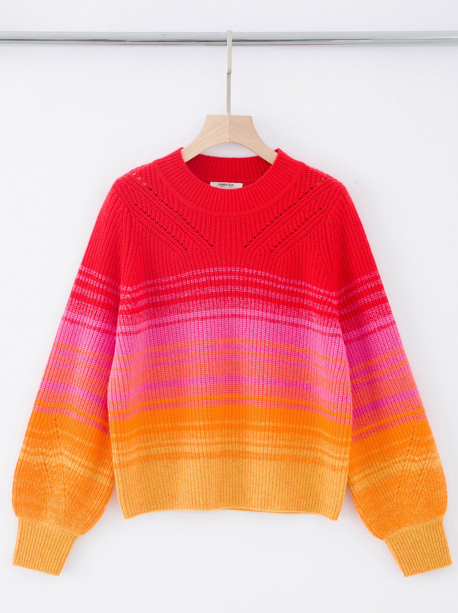 SAMPLE - N.77 CHUNKY OMBRE BALLOON SLEEVE - SIZE S