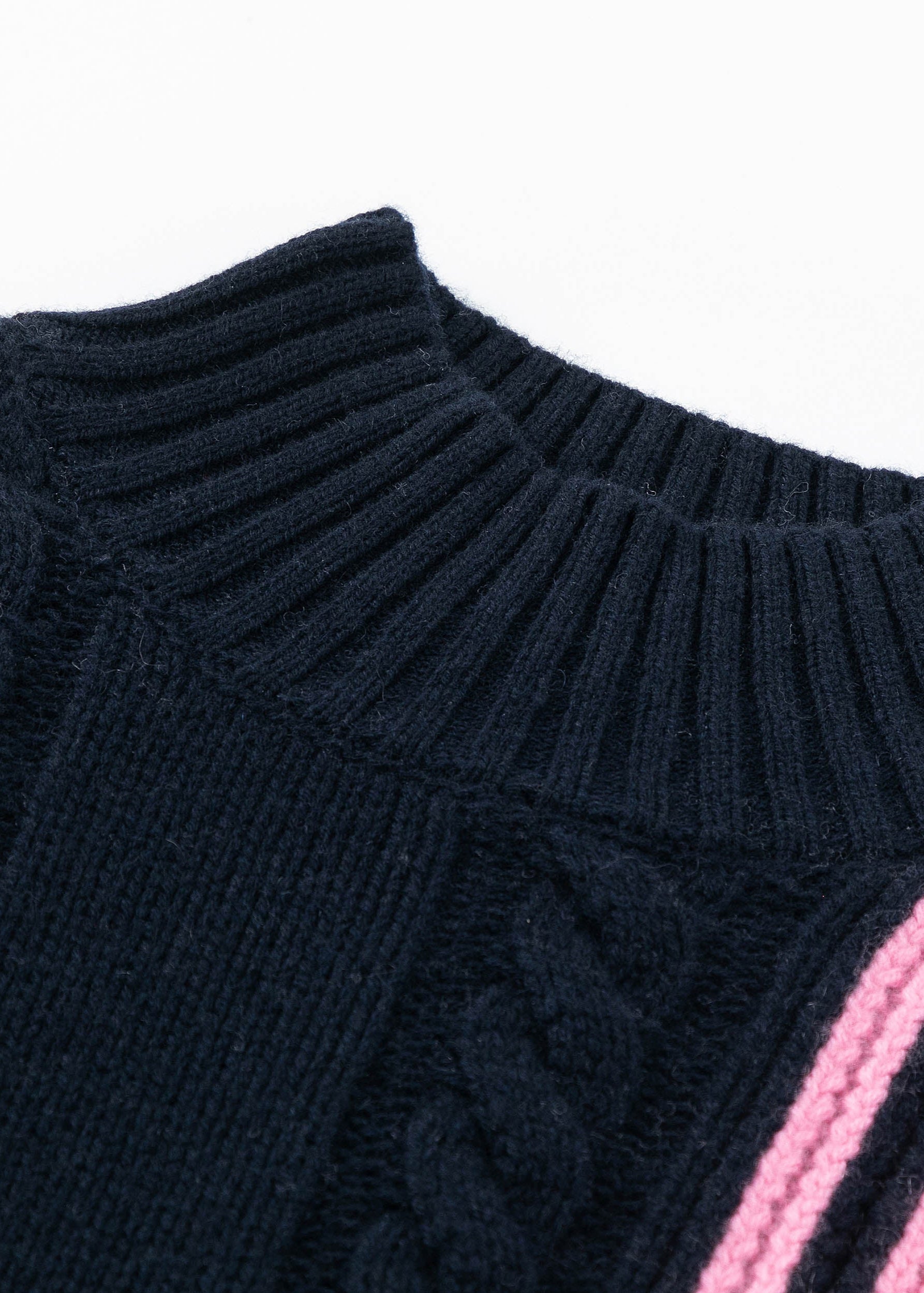 SAMPLE - N.324 CHUNKY FUNNEL NECK - S