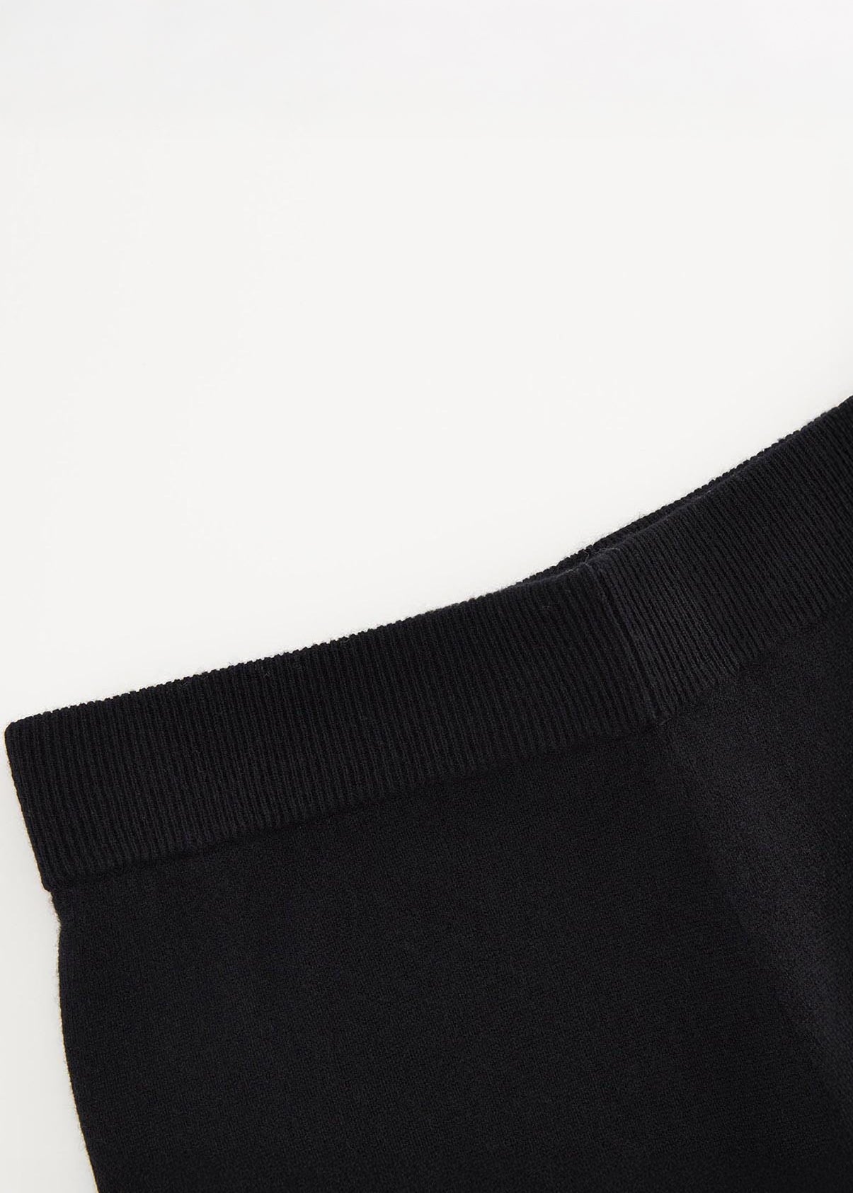 N.177 CASHMERE LOUNGE PANT BLK