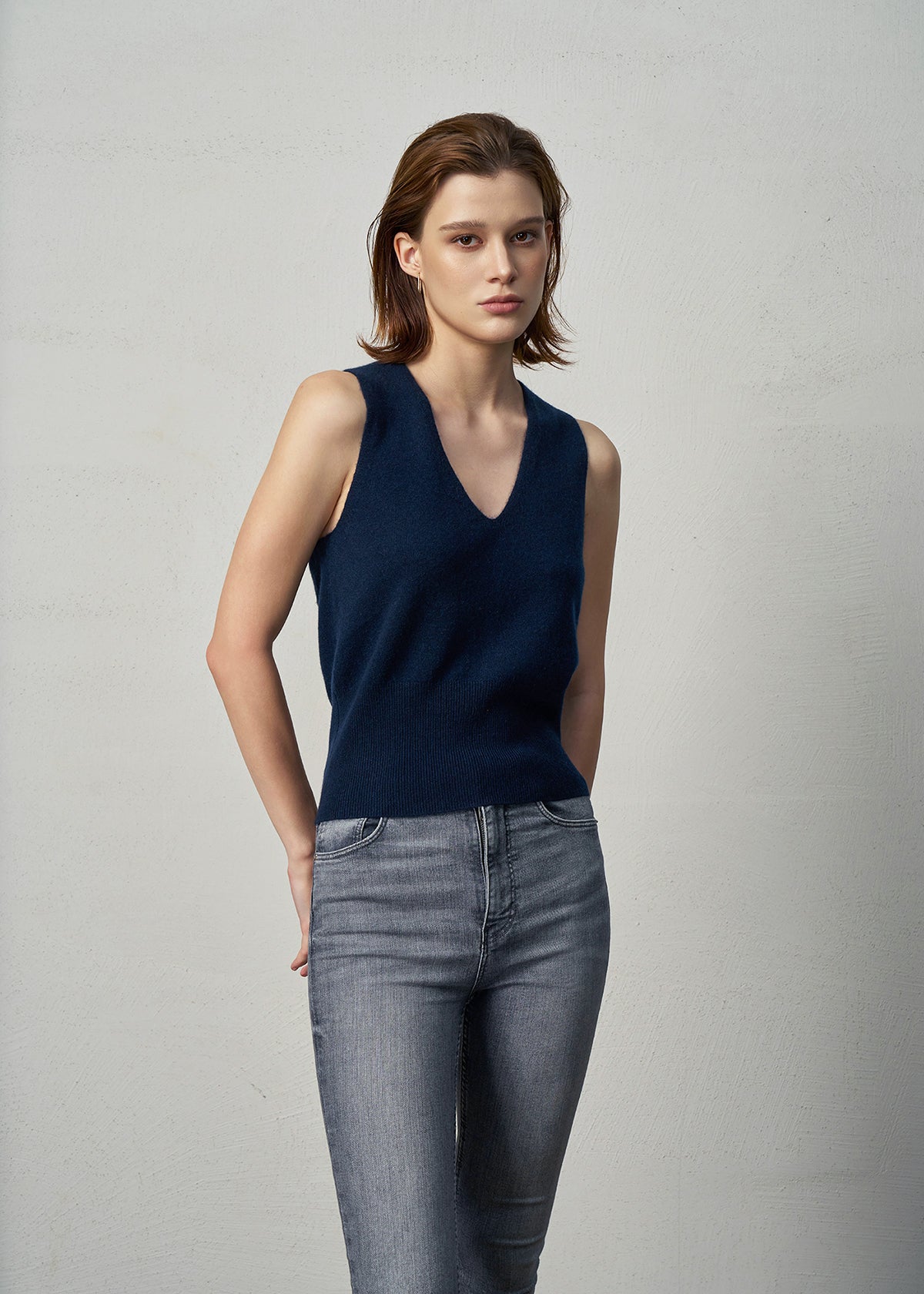 N.2180 CASHMERE CLASSIC TANK