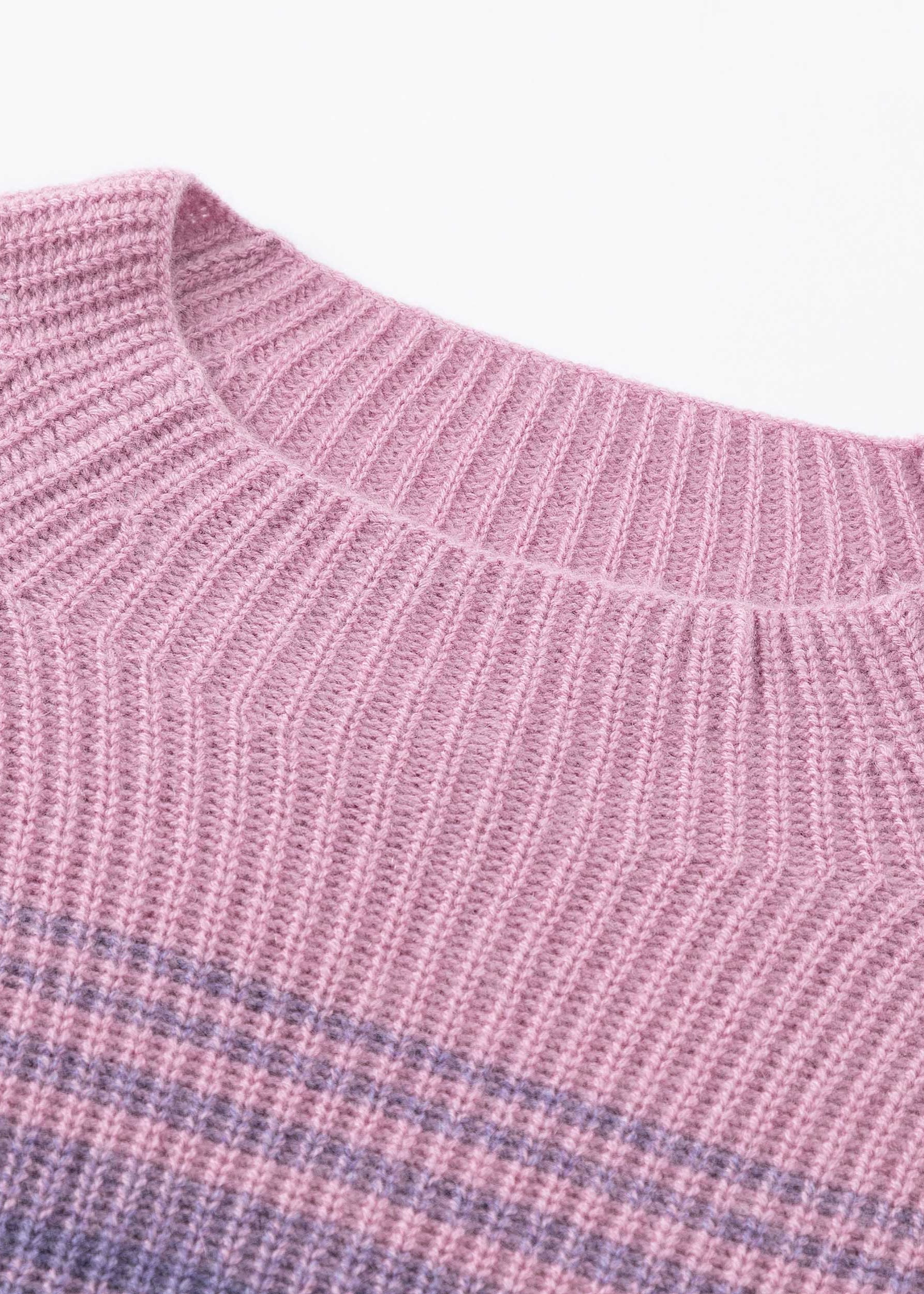 N.102 OMBRE FUNNEL NECK - Only XS Left