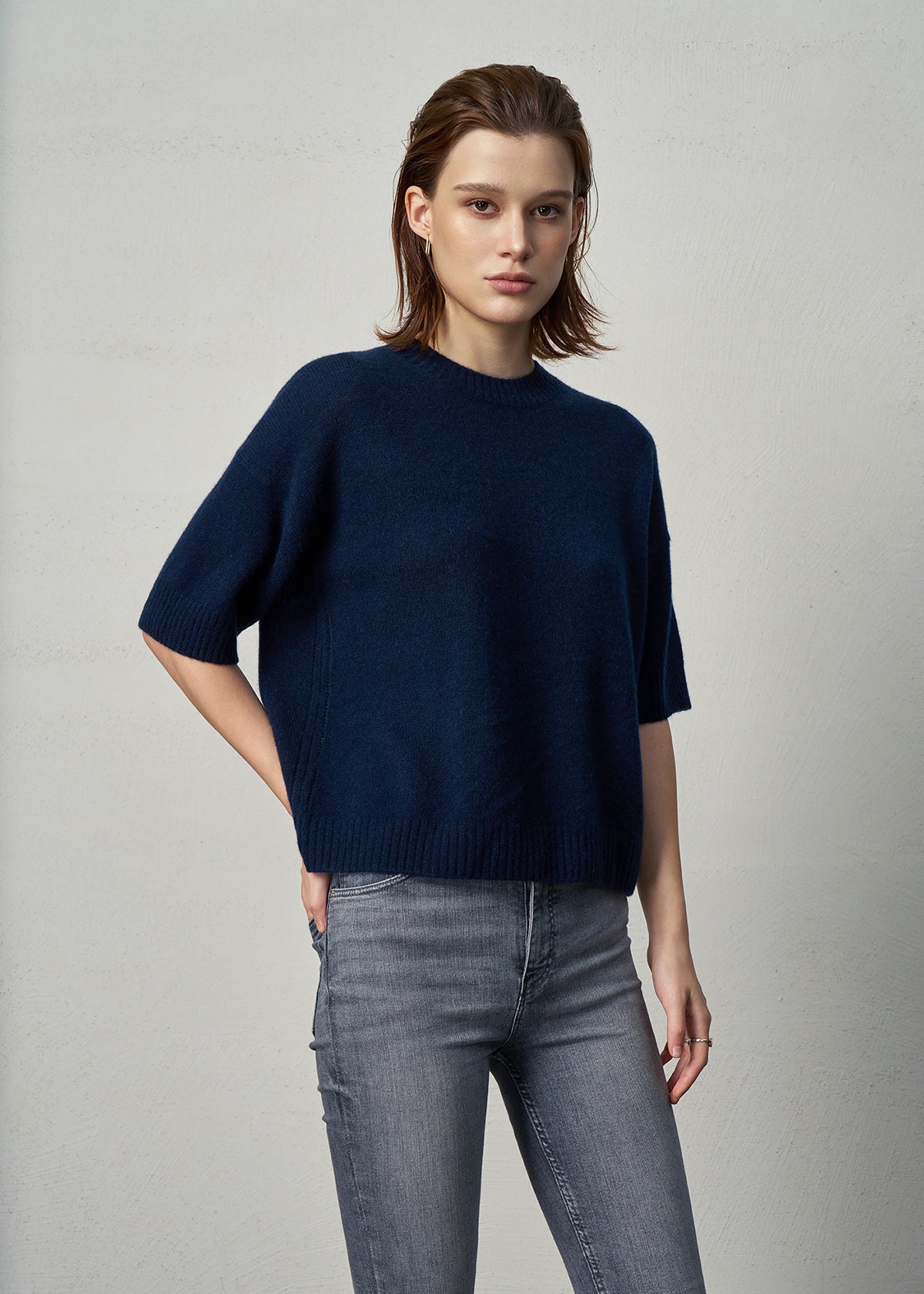 N.2273 CASHMERE FEATHERWEIGHT TOP