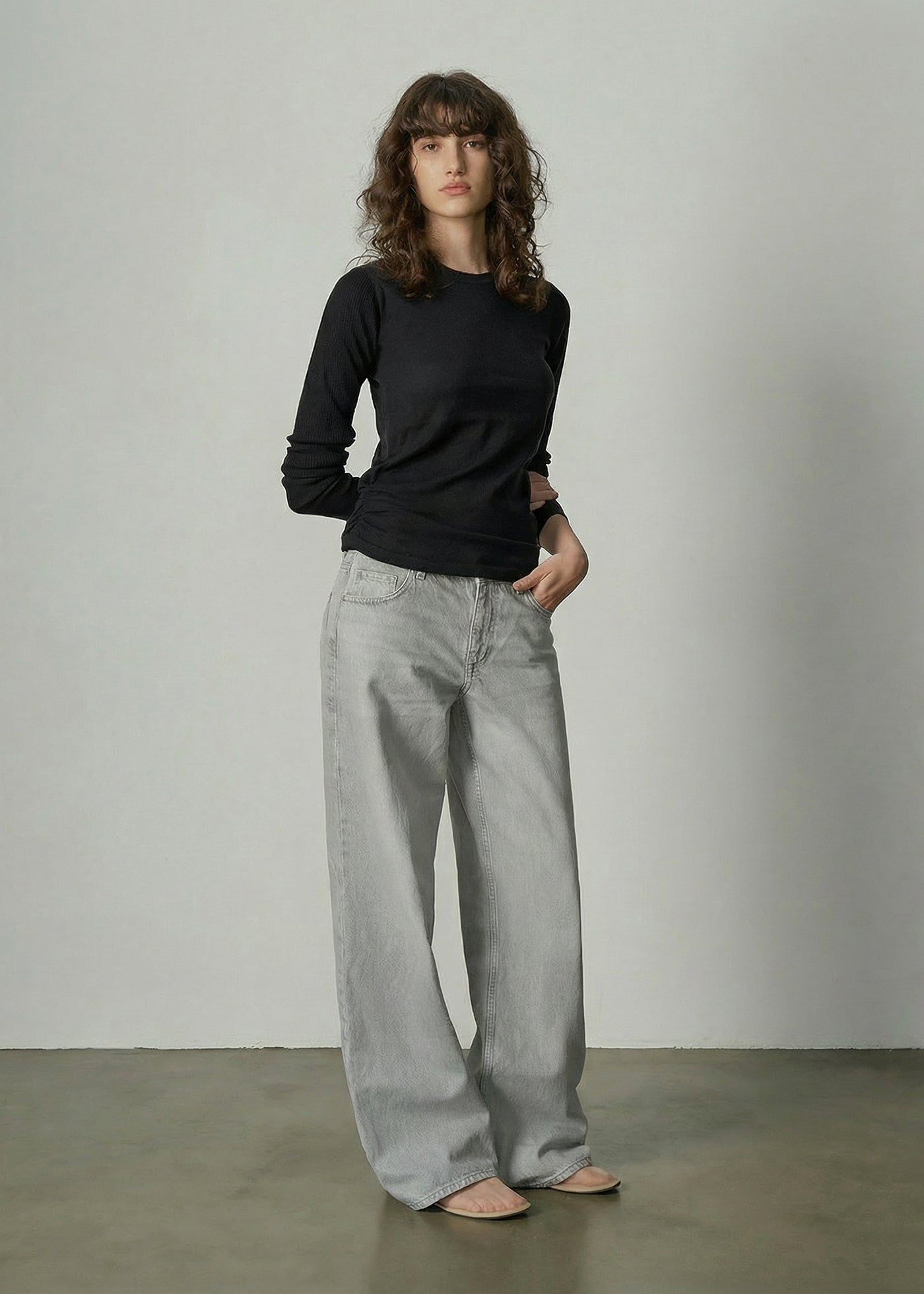 314 ROUCHED SEAM TOP