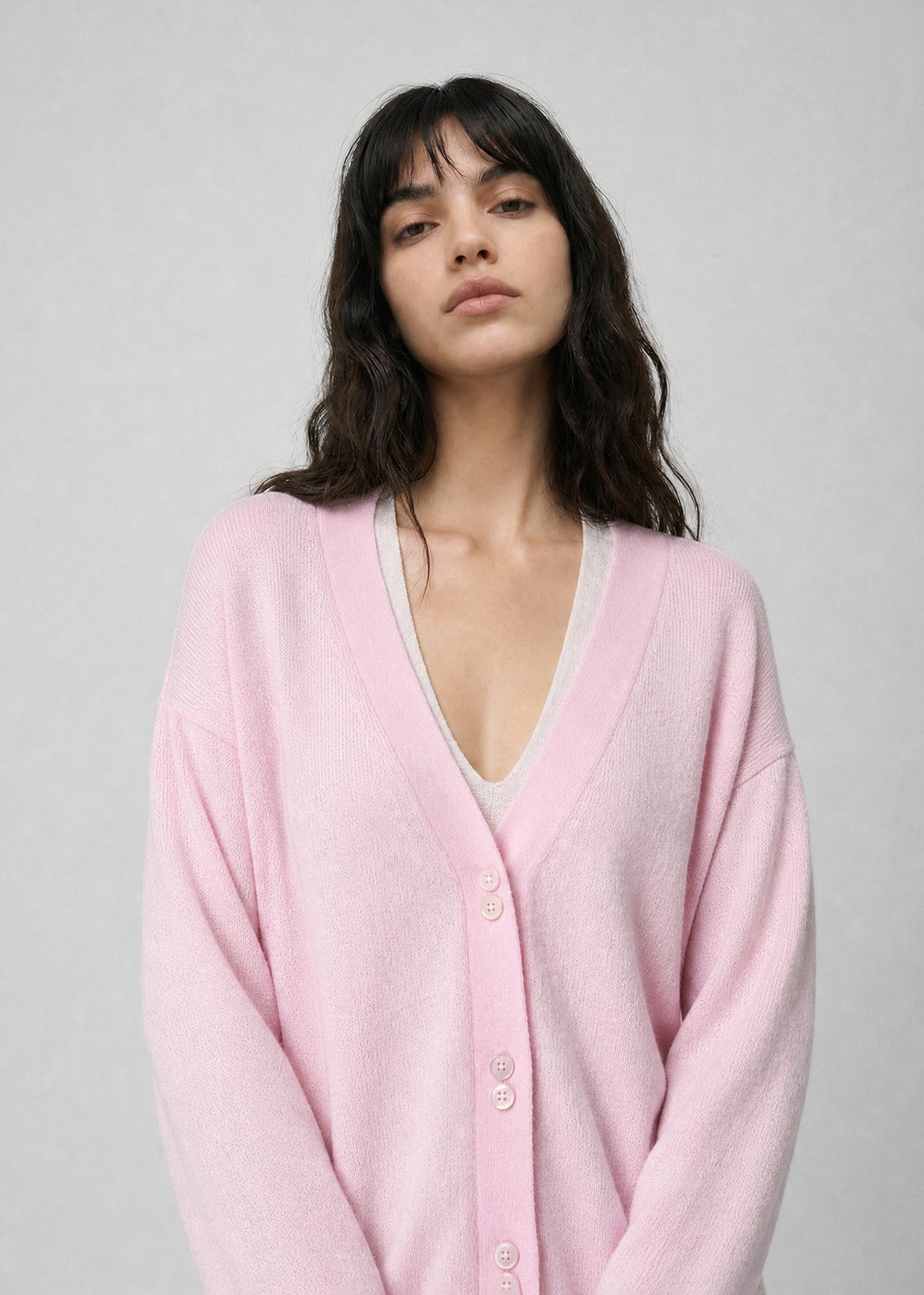 394 FEATHERWEIGHT CASHMERE CARDI PPK