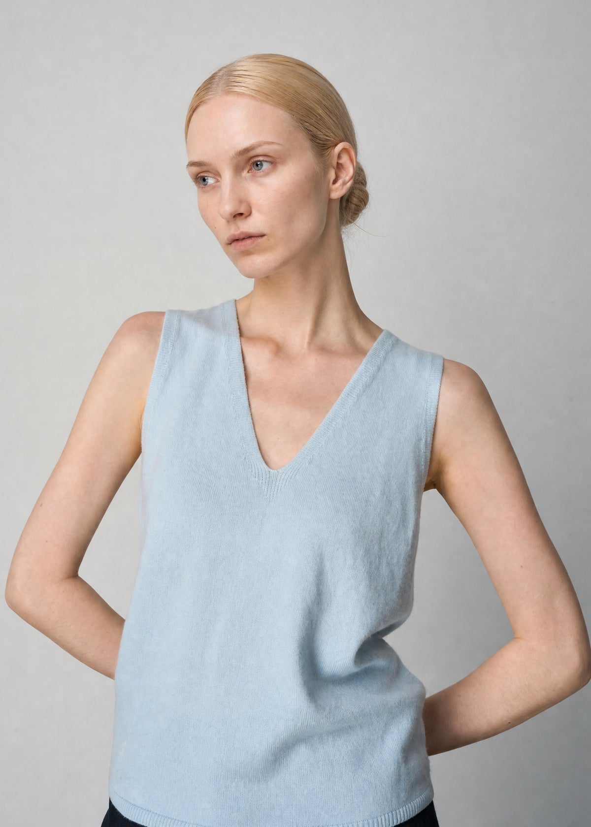 467 CASHMERE BEST VESTY WBL