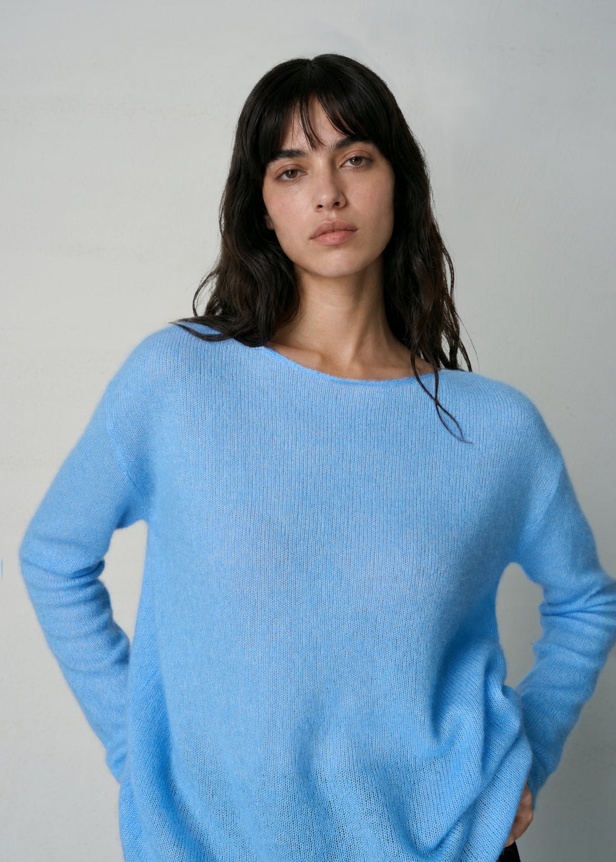 485 COTTON CASHMERE CLOUDED TOP SRB