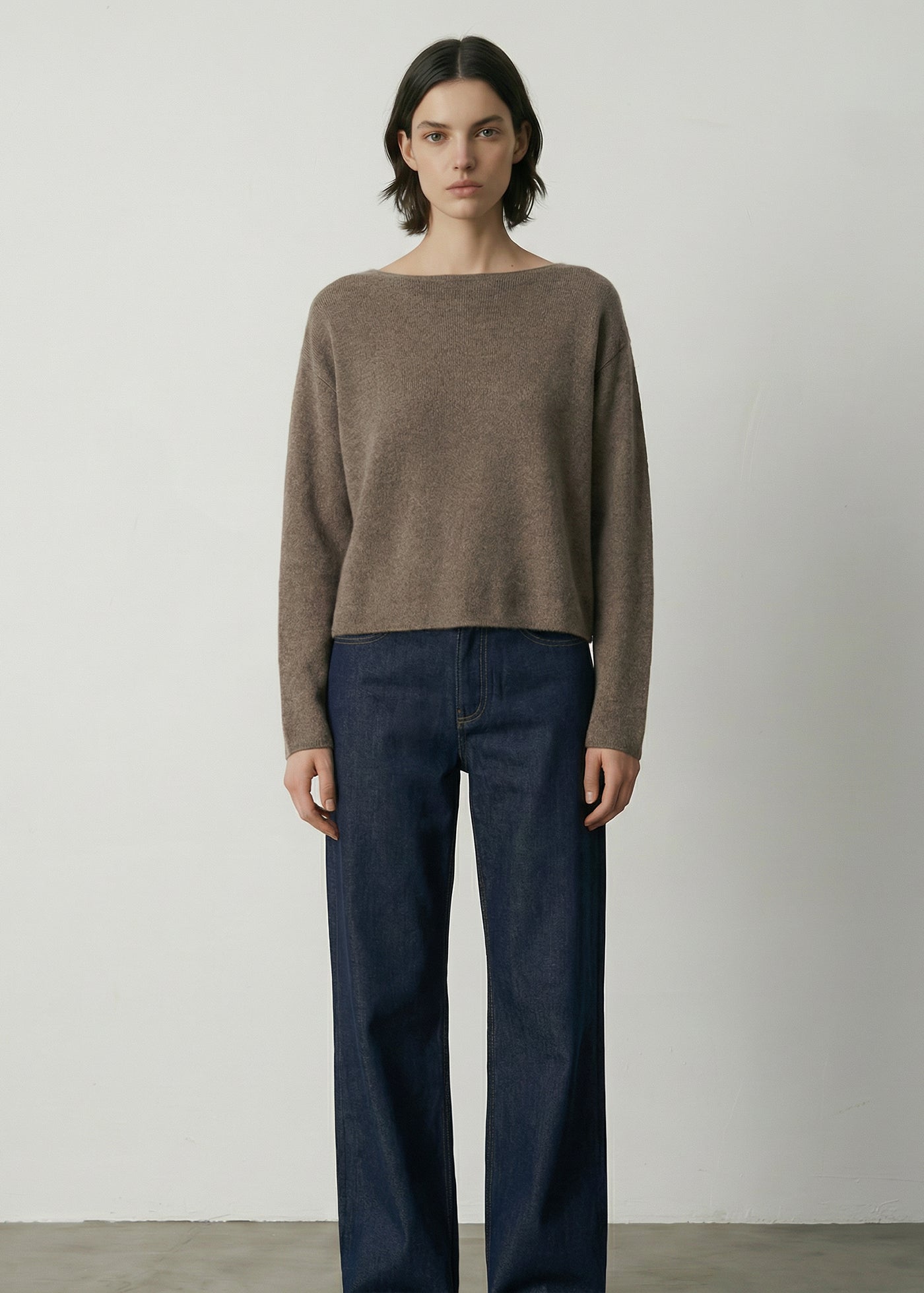 485 CLOUDED SILK BLEND TOP BVR