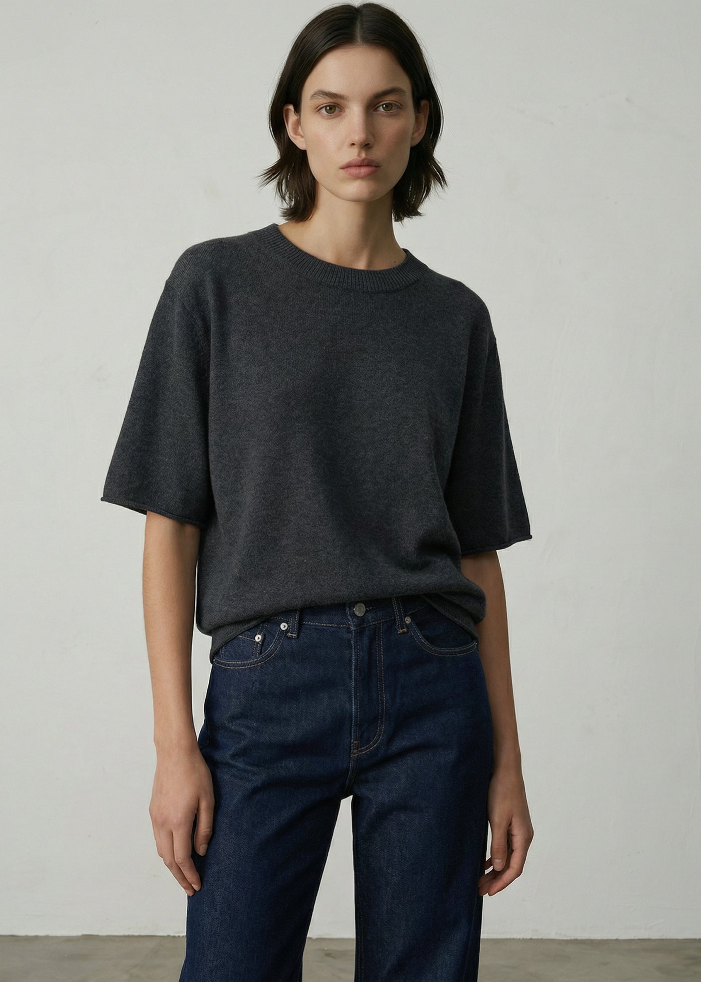 490 CASHMERE BLEND SUPER BIG T DMG