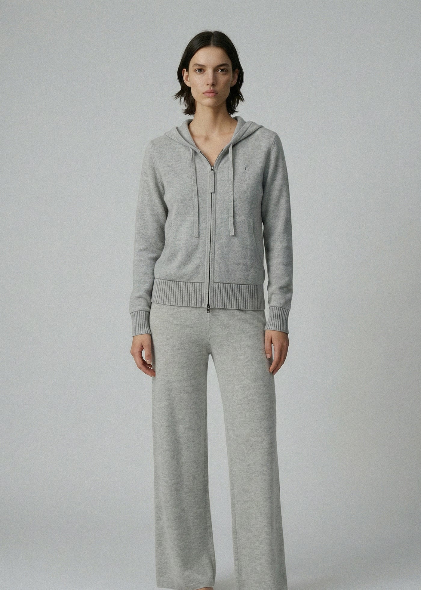 496 CASHMERE BLEND WEEKEND HOODY PGY