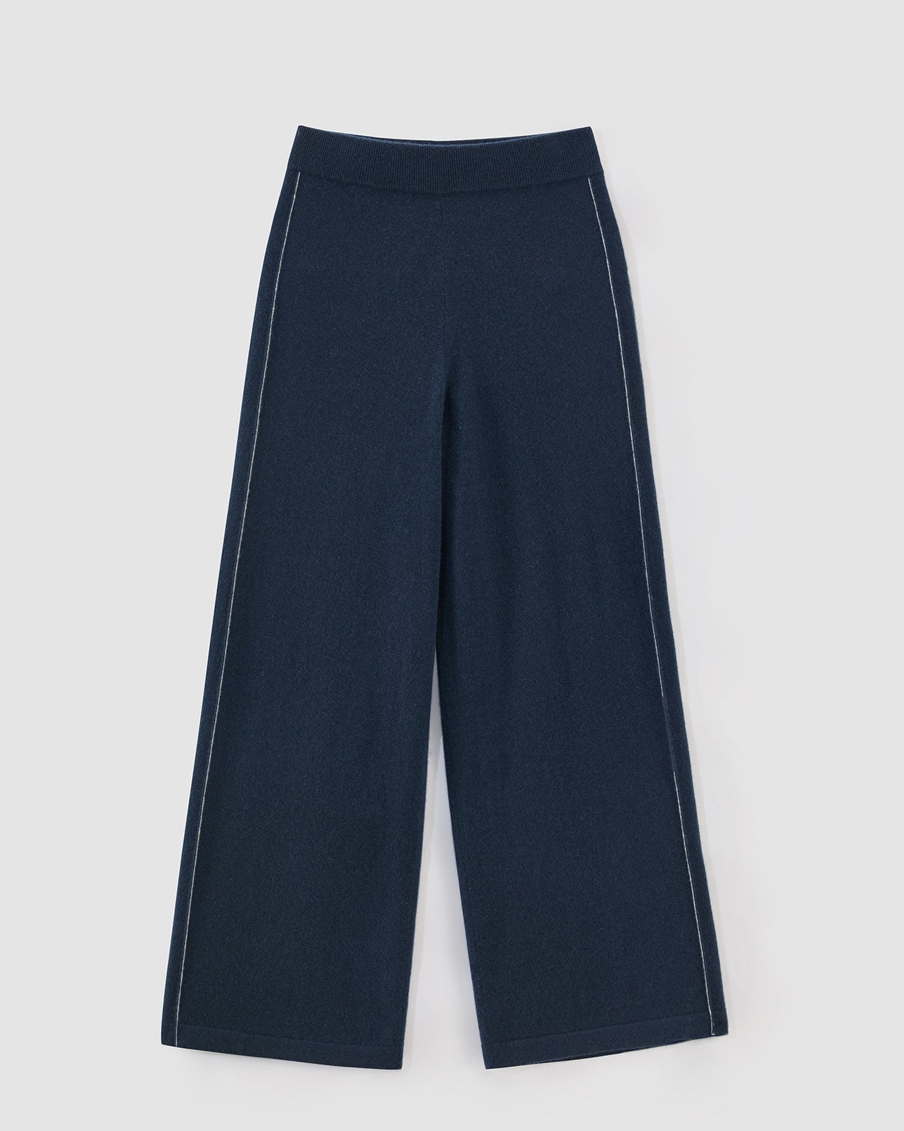 497 CASHMERE BLEND SIDE STITCH PANT