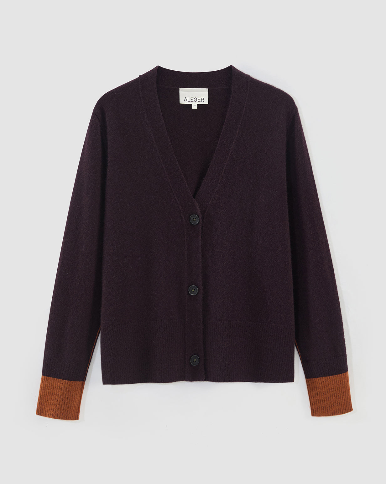 545 CASHMERE SEAM DETAIL CARDI