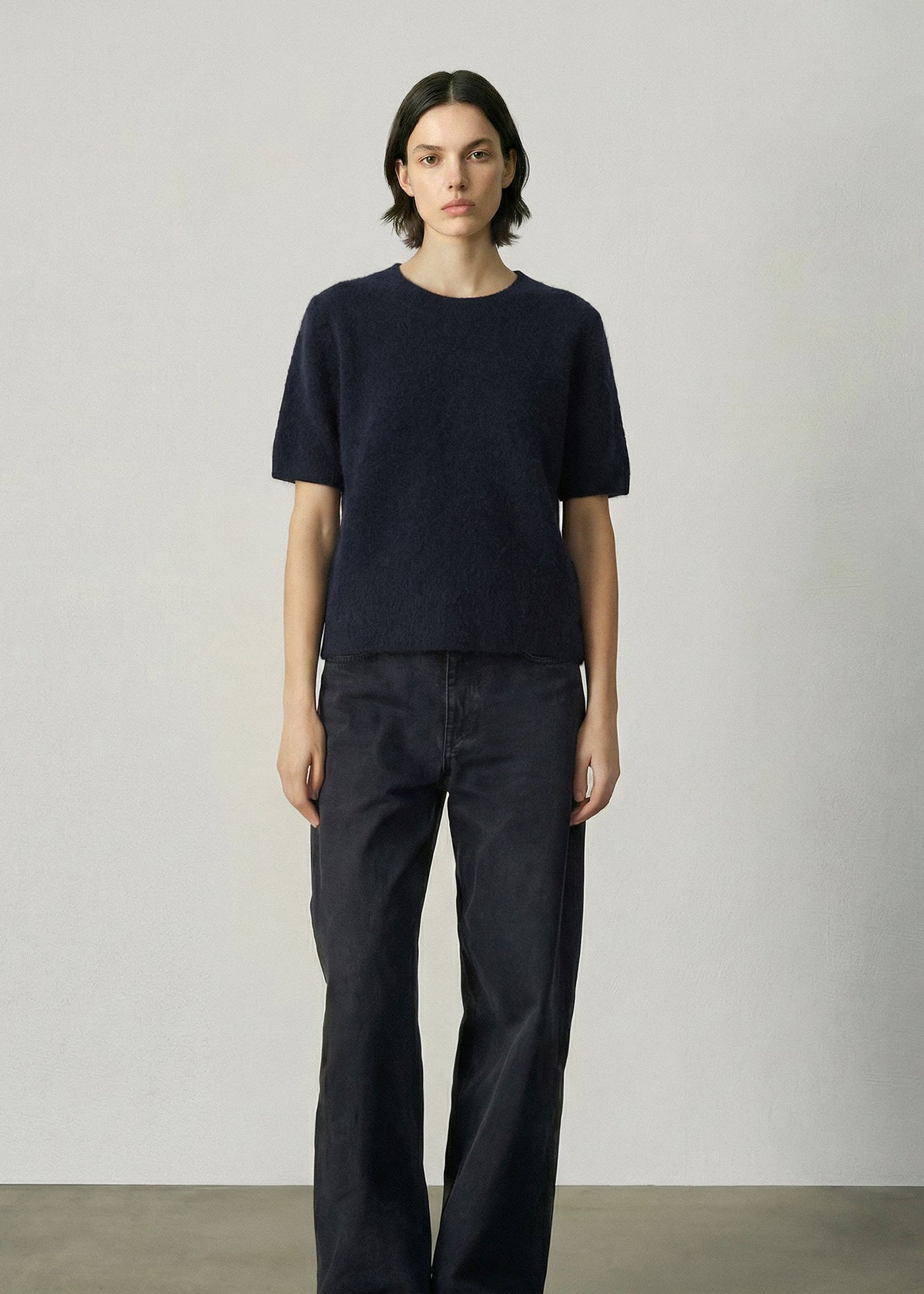 658 BRUSHED SHORTSLEEVE KNIT RBE