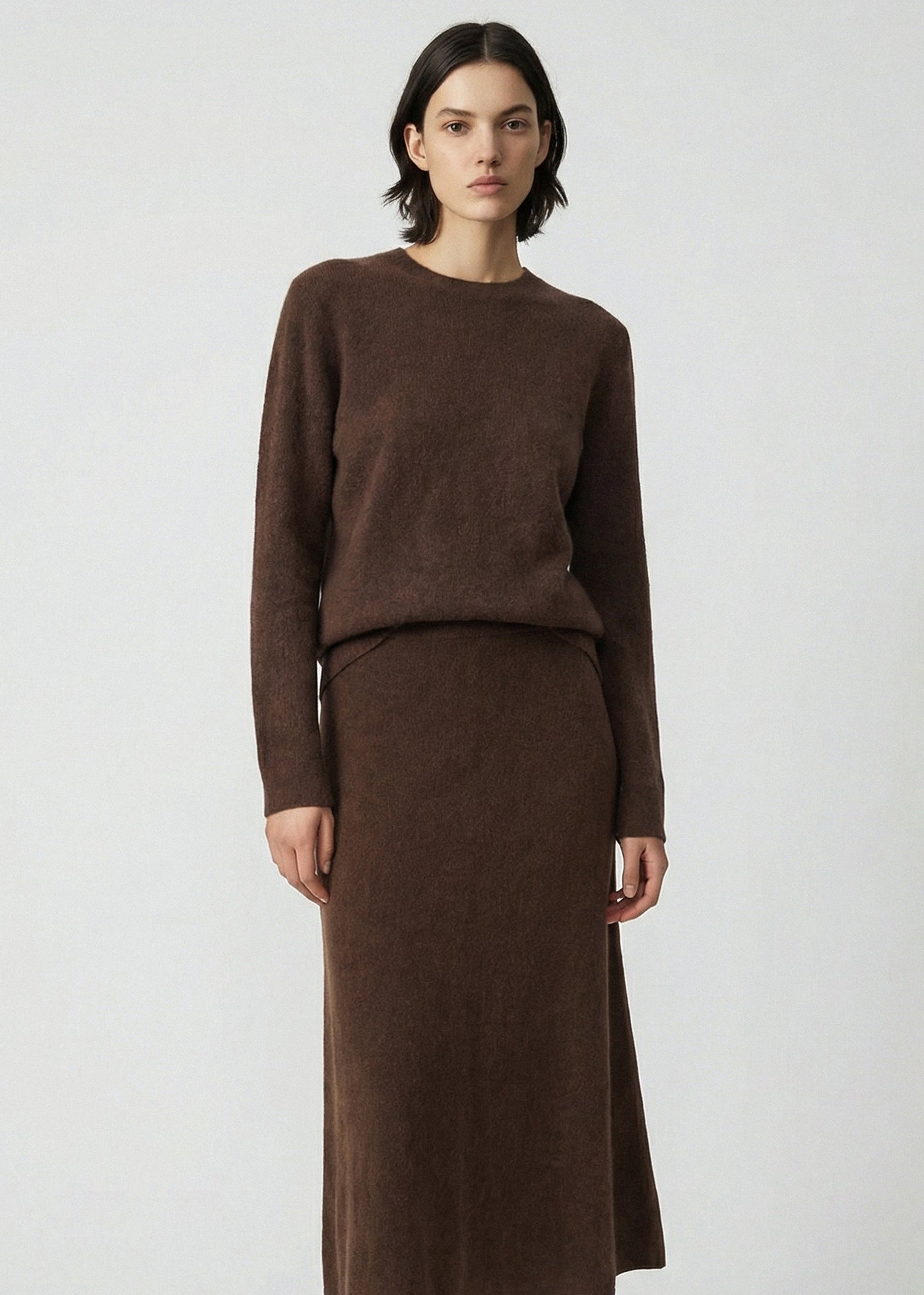 899 THE BRUSHED SKIRT MNK