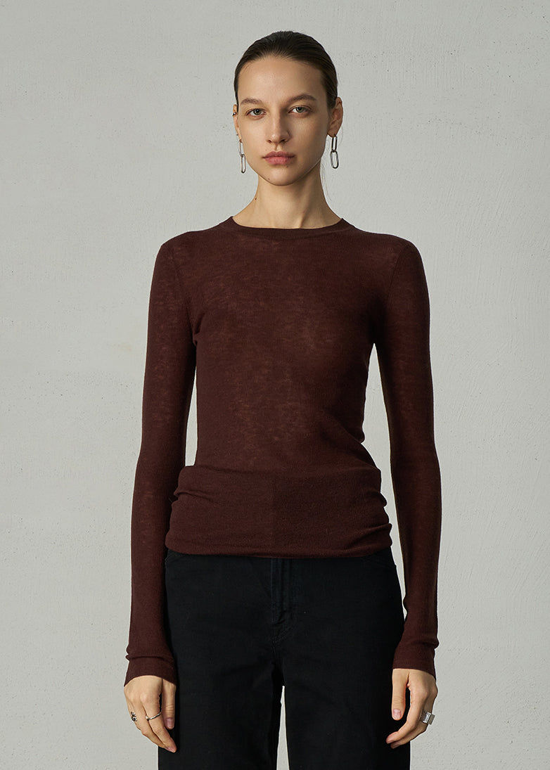 908 SHEERNESS CREW NECK RST