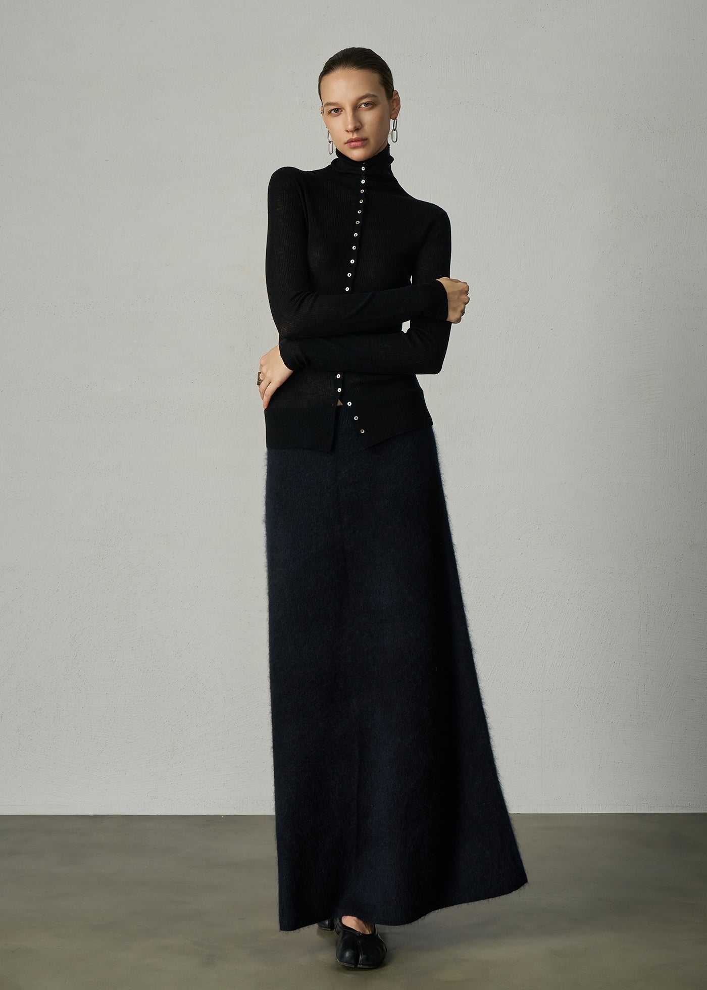 899 THE BRUSHED SKIRT INK