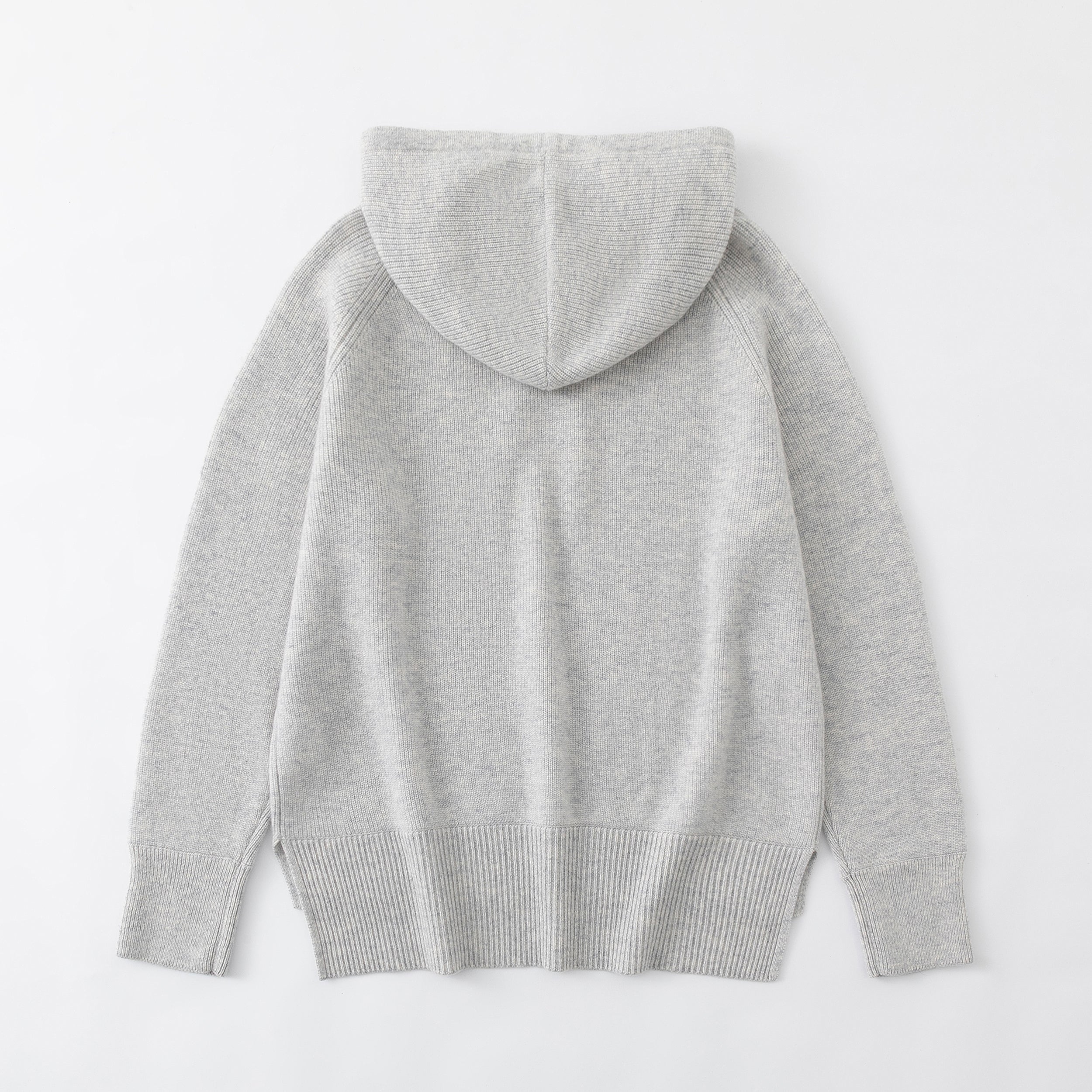 N.10 PURE CASHMERE HOODIE NEW POLAR