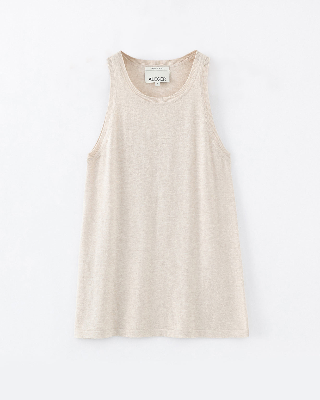 N.140 PIMA COTTON + CASHMERE BEACH VEST-PROSECCO