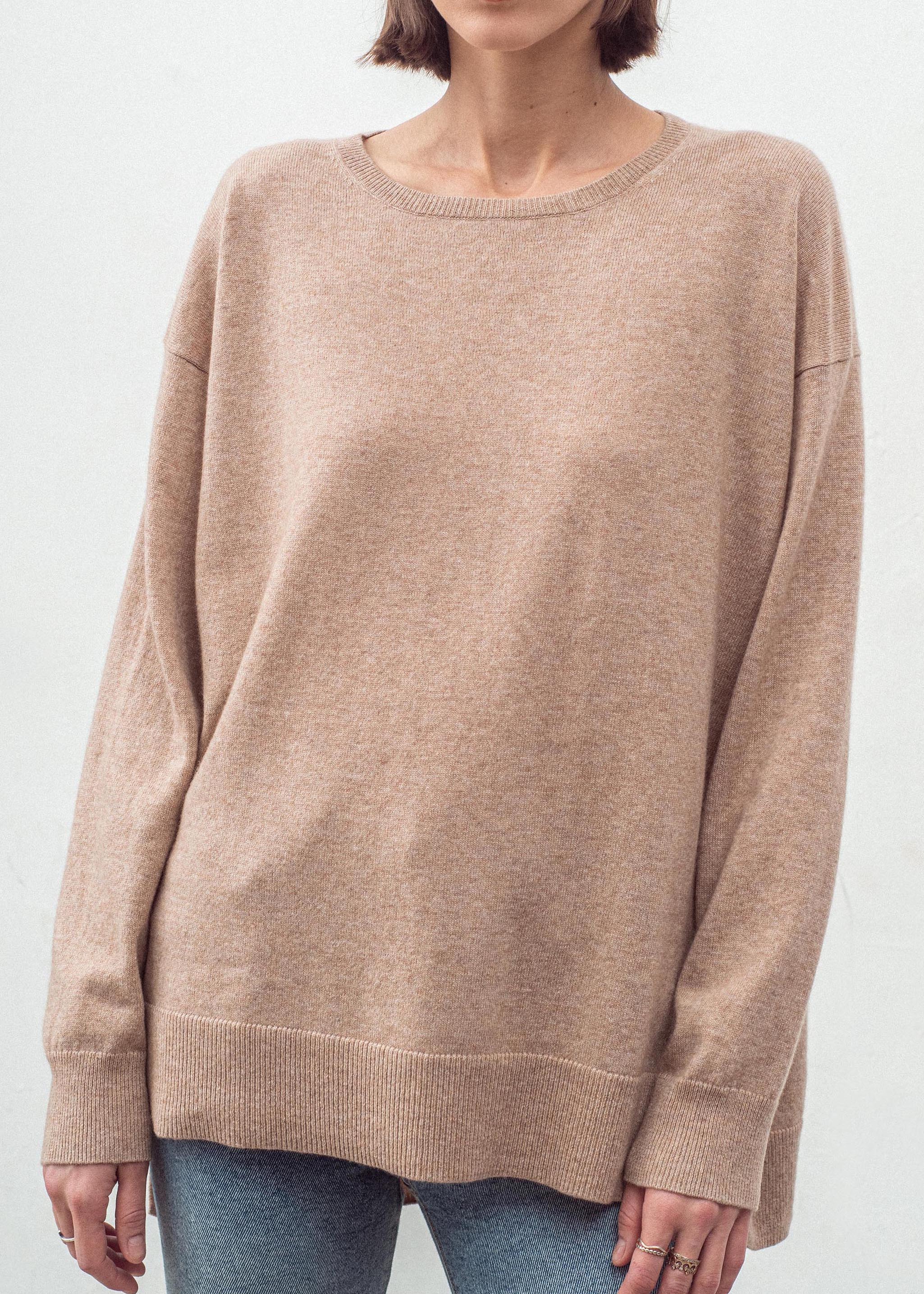 N.184 LONG LINE SLOUCH CREW