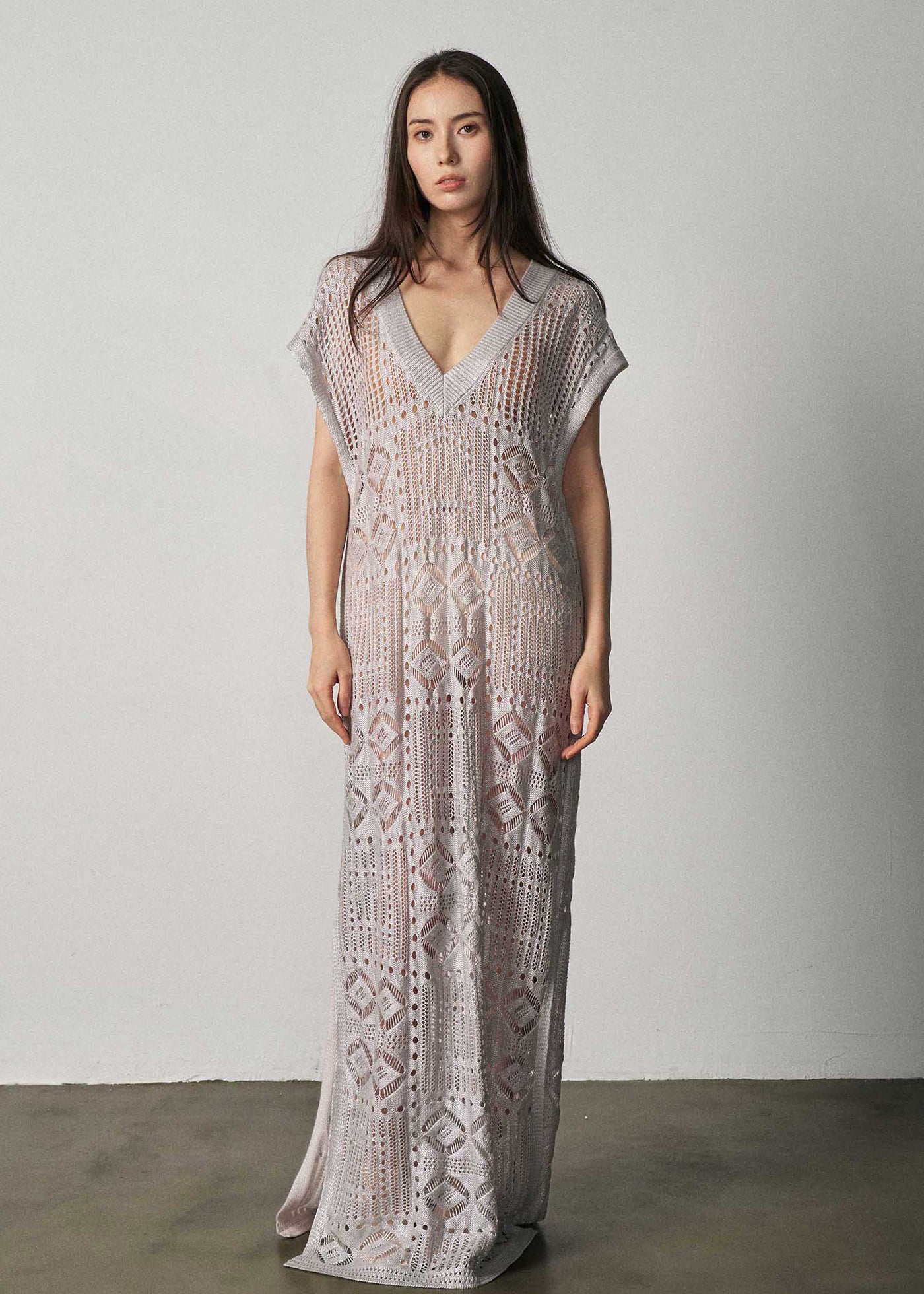 N.2371 FOIL KAFTAN SFL