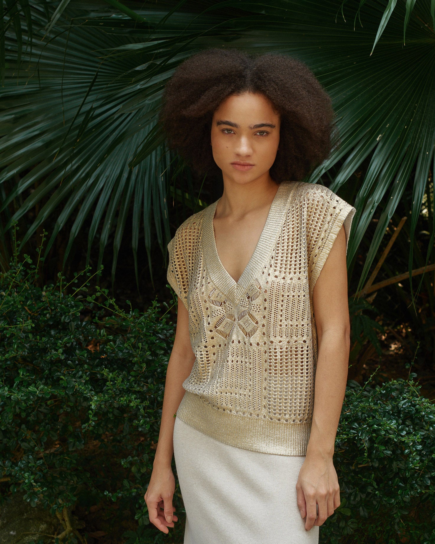 SAMPLE - ORGANIC COTTON + CASHMERE - S