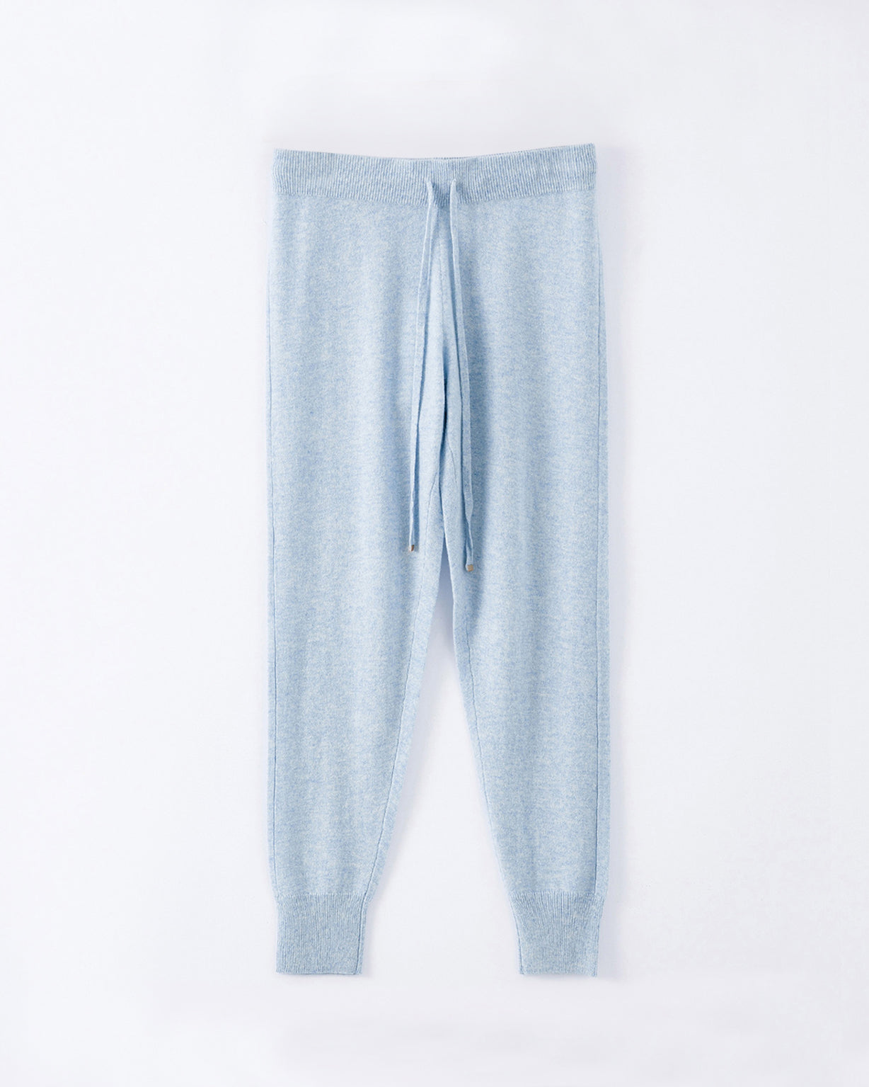 N.46 100% CASHMERE CLASSIC TRACK PANT - SKY BLUE - Only S Left