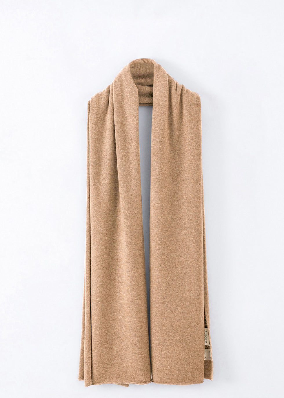 N.51 PURE CASHMERE TRAVEL WRAP TAN