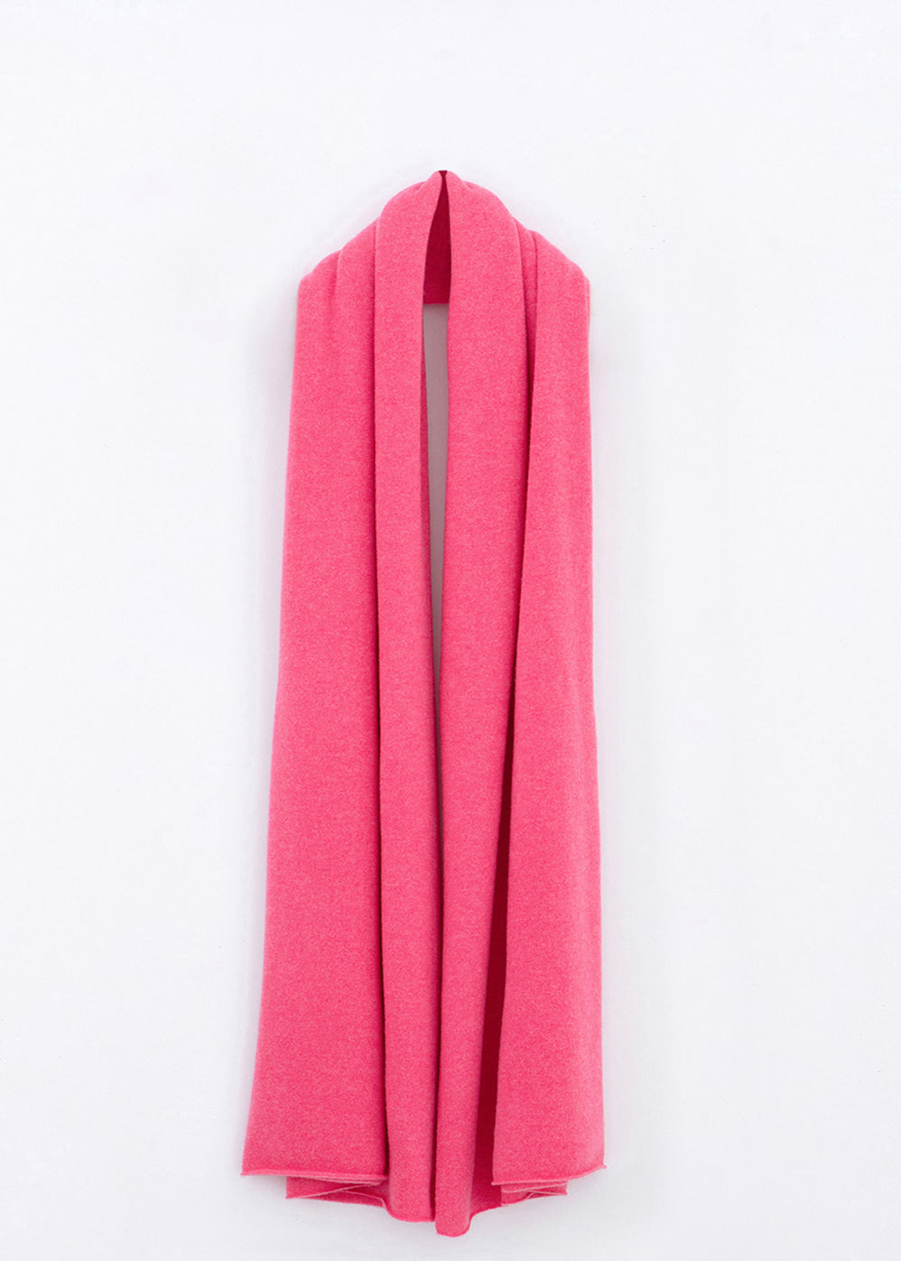 N.51 CASHMERE BLEND TRAVEL WRAP PINK FLASH