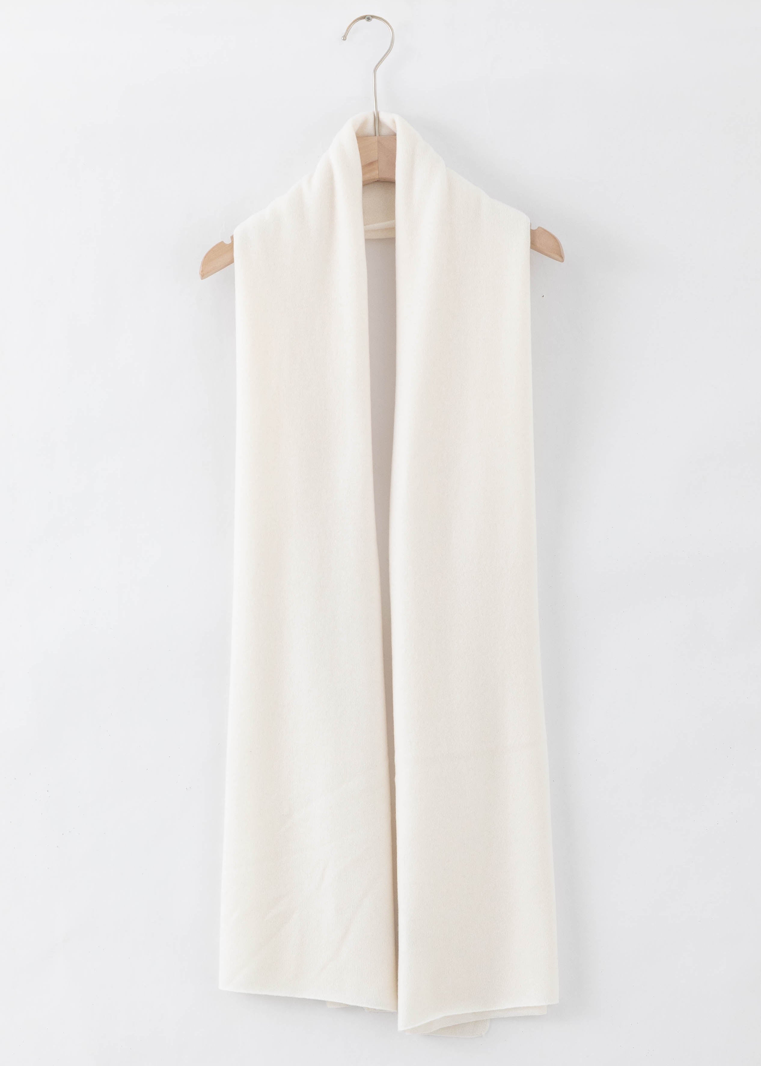 N.51 CASHMERE BLEND TRAVEL WRAP WINTER WHITE